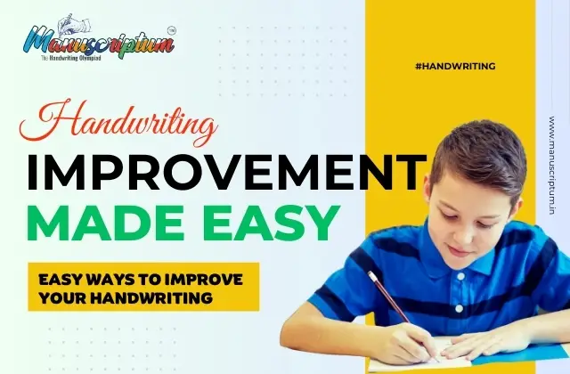 How to Improve Handwriting