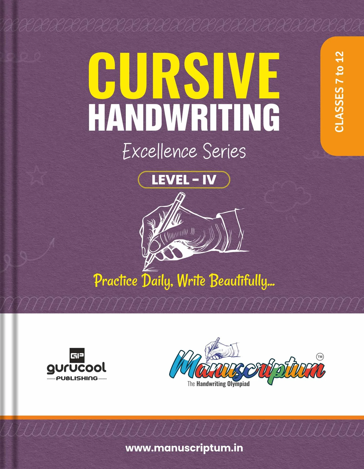 Official Cursive Handwriting books for 12 year olds